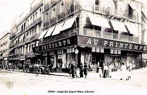 968- Oran - Angle Bd Seguin et Place d'Armes